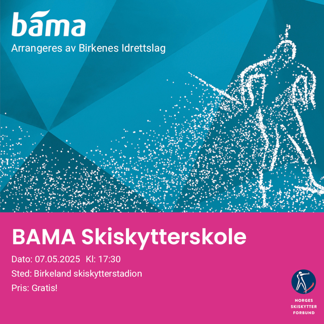 Velkommen til skiskytterskole 7.mai 2025